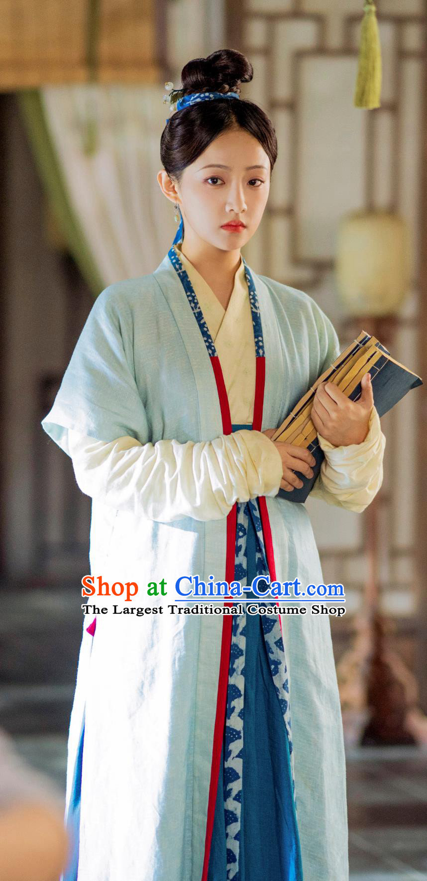 Drama 2023 Hilarious Family Third Sister Chun Ban Xia Hanfu Clothing Ancient Chinese Song Dynasty Civilian Woman Costumes