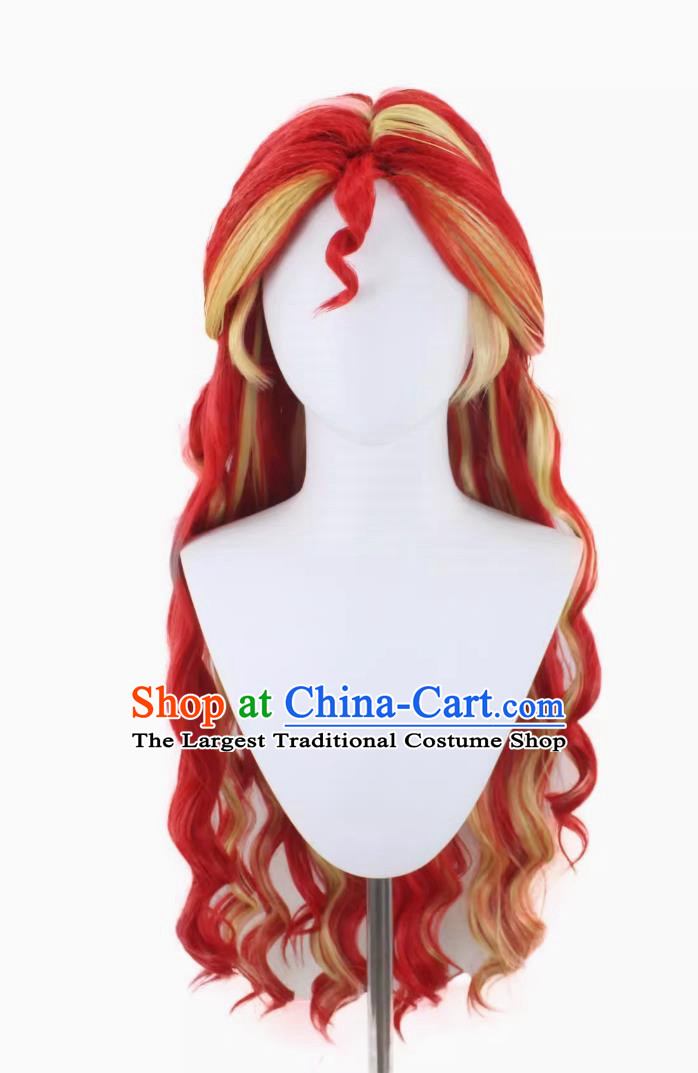 Cosplay Fake Fur My Little Pony My Little Pony Country Girl Sunset Shimmer Cos Custom Wig