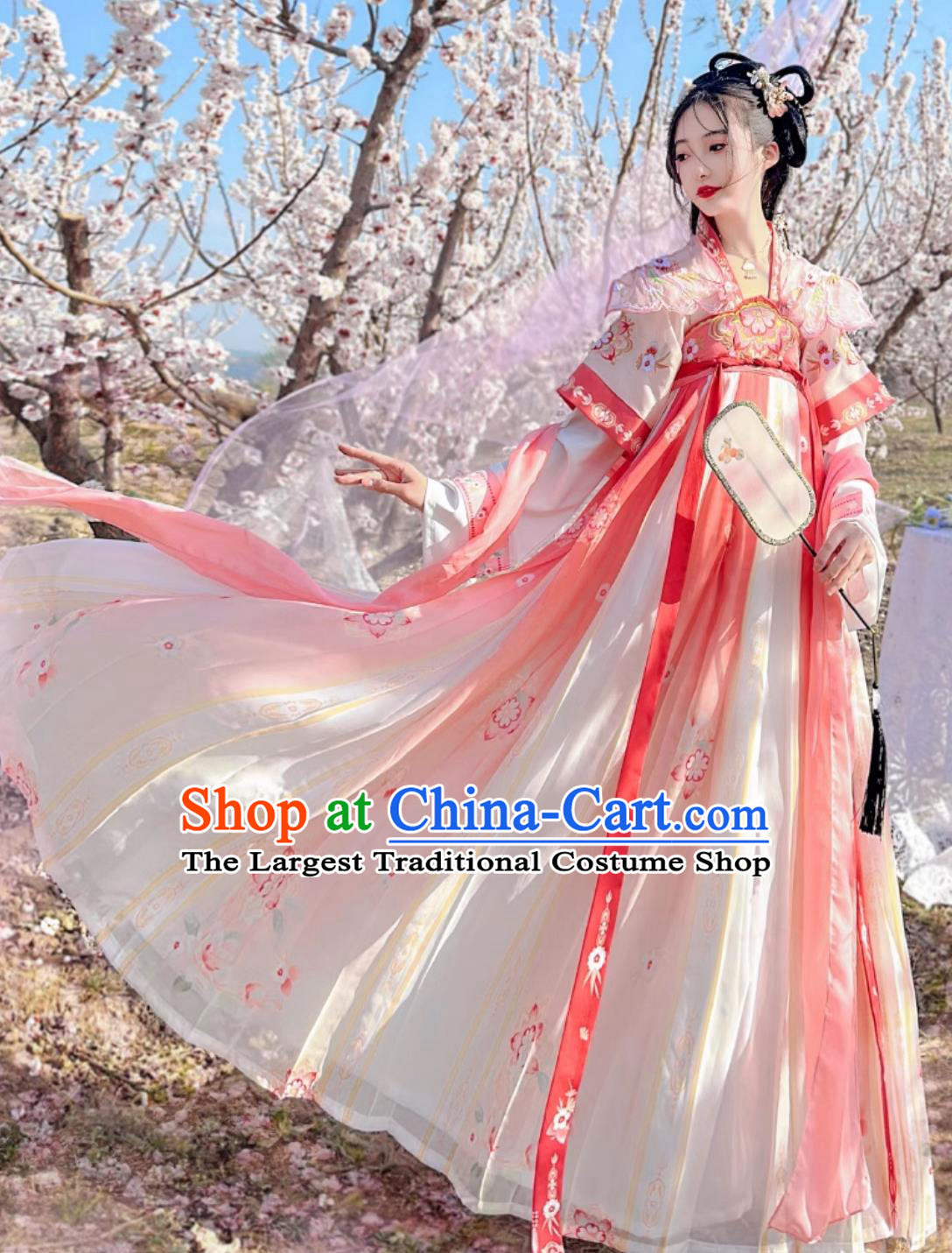 Chinese Traditional Clothing Woman Pink Hanfu Dresses Ancient Palace Princess Costumes