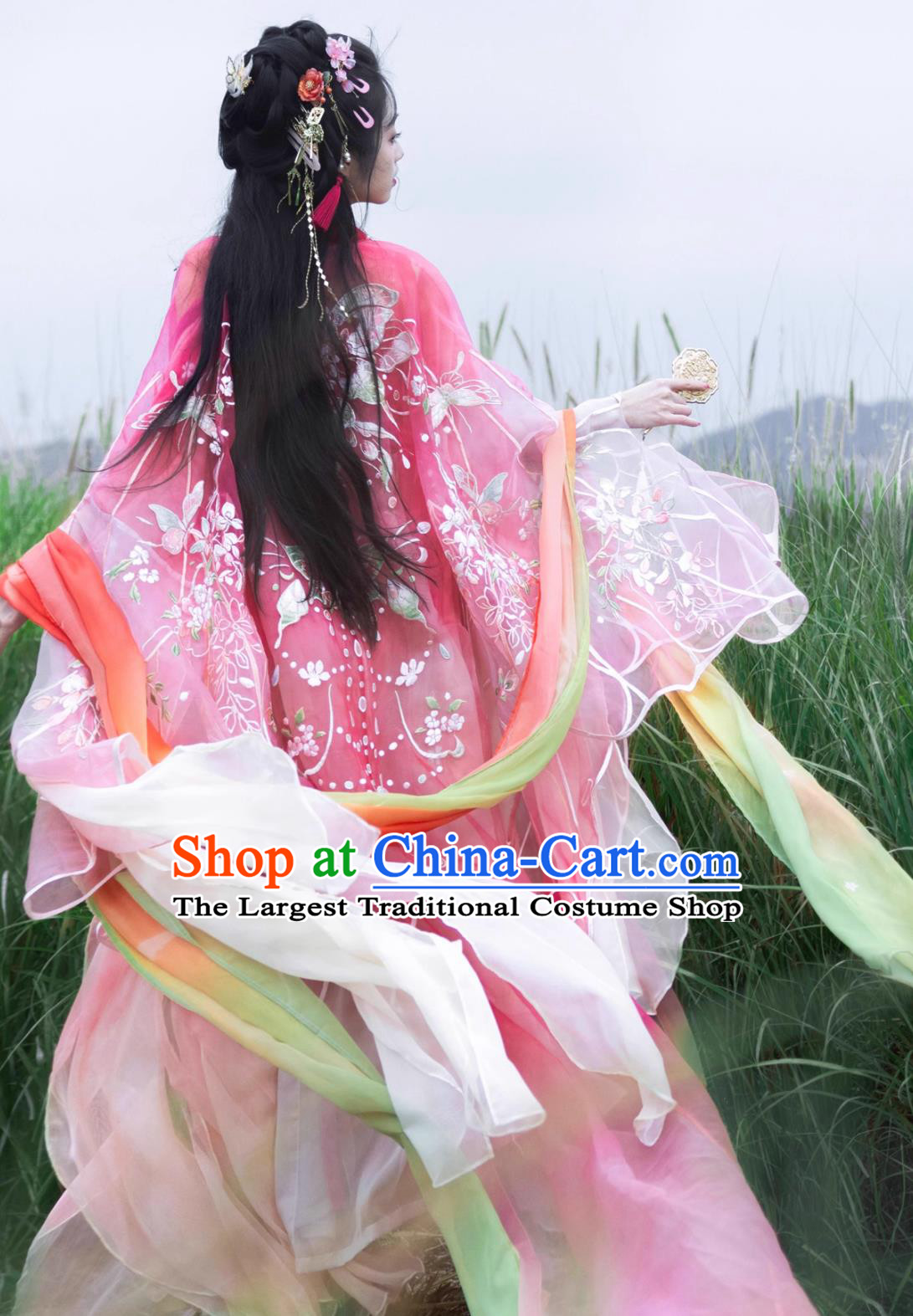 Chinese Princess Embroidered Heizi Dress Ancient Goddess Costumes Hanfu Online Shop