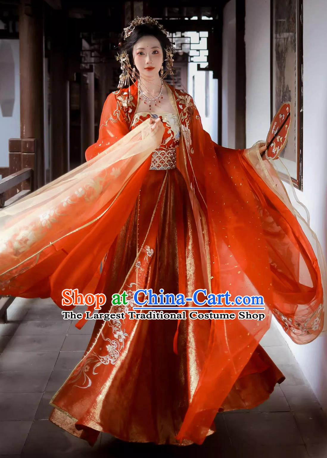 Online Shop Hanfu Chinese Loong Year Wedding Dress Ancient Princess Embroidered Garment Costumes