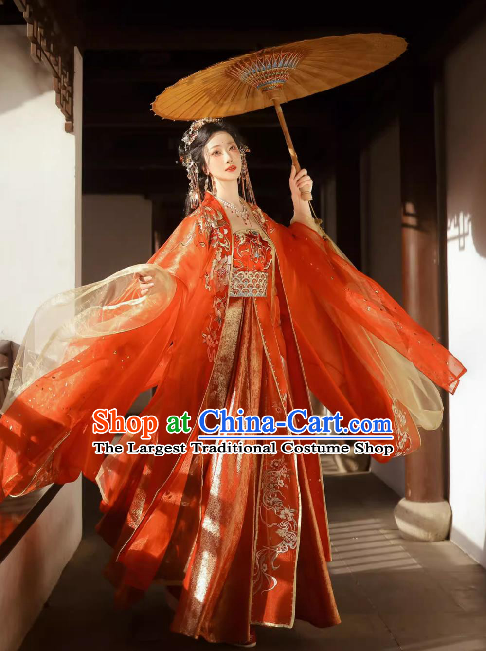 Online Shop Hanfu Chinese Loong Year Wedding Dress Ancient Princess Embroidered Garment Costumes