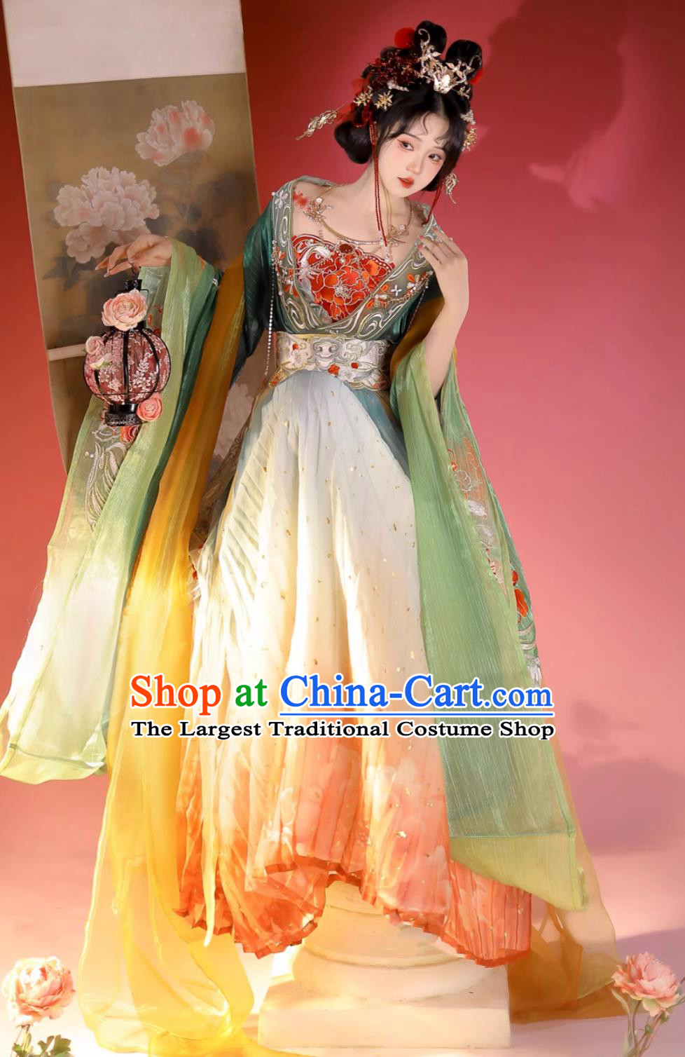 Chinese Southern and Northern Dynasties Princess Clothing Online China Hanfu Shop Ancient Fairy Pink Dresses