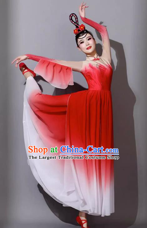 Opening Dance Grand Dress Chinese Dance Costume Women Accompaniment Dance Performance Clothing