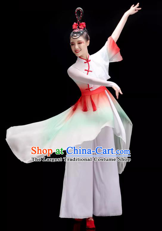 Wanjiang Fan Dance Outfit Classical Dance Costume Female Performance Clothing Chinese Art Exam Garment