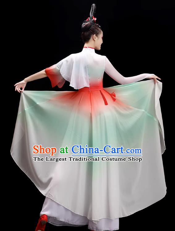 Wanjiang Fan Dance Outfit Classical Dance Costume Female Performance Clothing Chinese Art Exam Garment