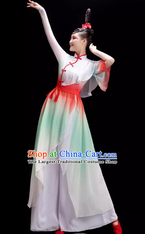 Wanjiang Fan Dance Outfit Classical Dance Costume Female Performance Clothing Chinese Art Exam Garment