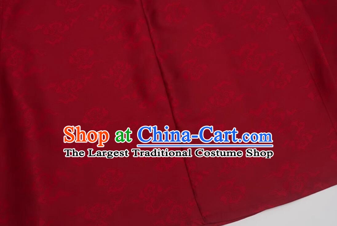 Chinese Song Dynasty Wedding Costume Ancient China First Rank Civil Official Clothing Embroidered Cranes Robe