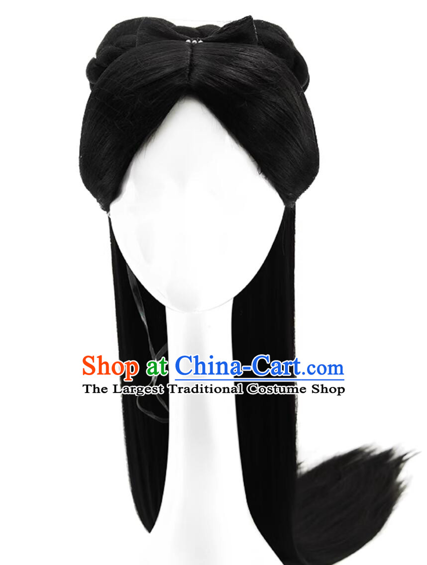 TVSeries Return of the Condor Heroes Xiao Long Nv Hairpiece Ancient Chinese Swordswoman Wig