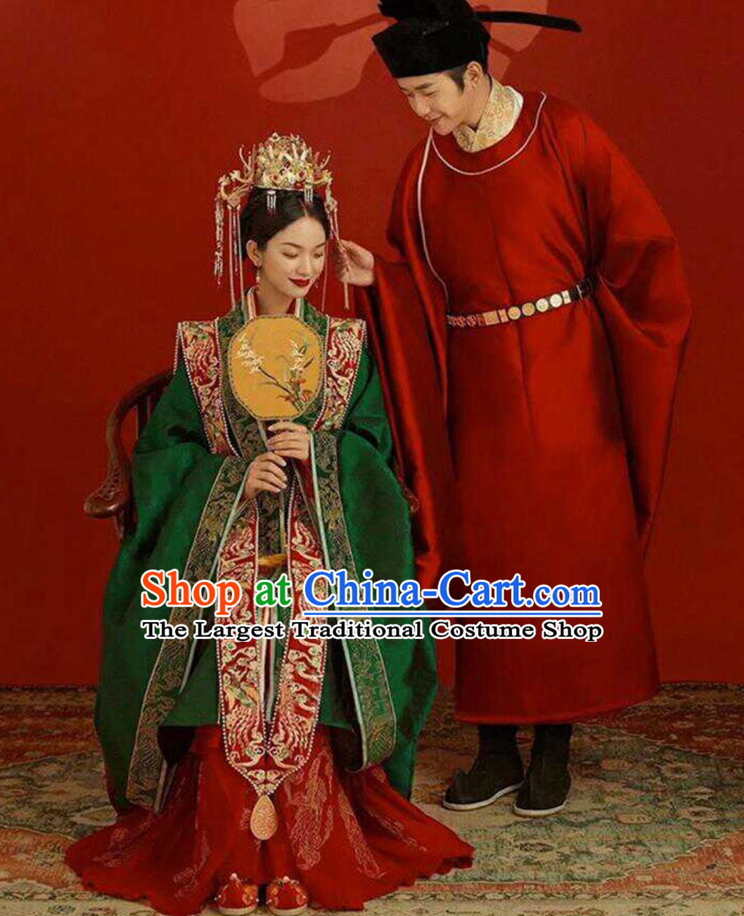 Chinese Traditional Wedding Dresses Ancient Bride and Groom Attires Ancient China Song Dynasty Hanfu Costumes Online Buy