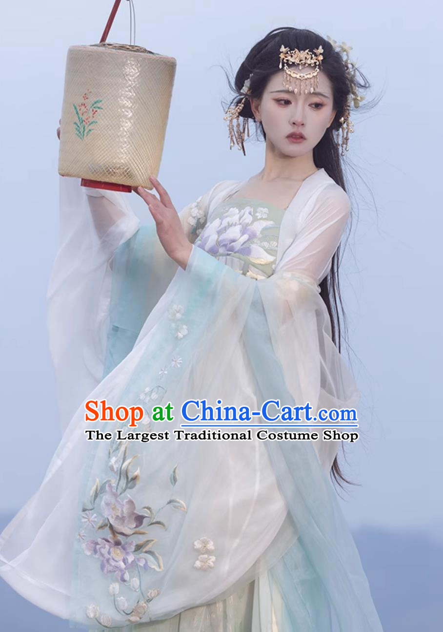 Ancient Chinese Female Costume Traditional Tang Dynasty Princess Hanfu China Classical Hezi Qun