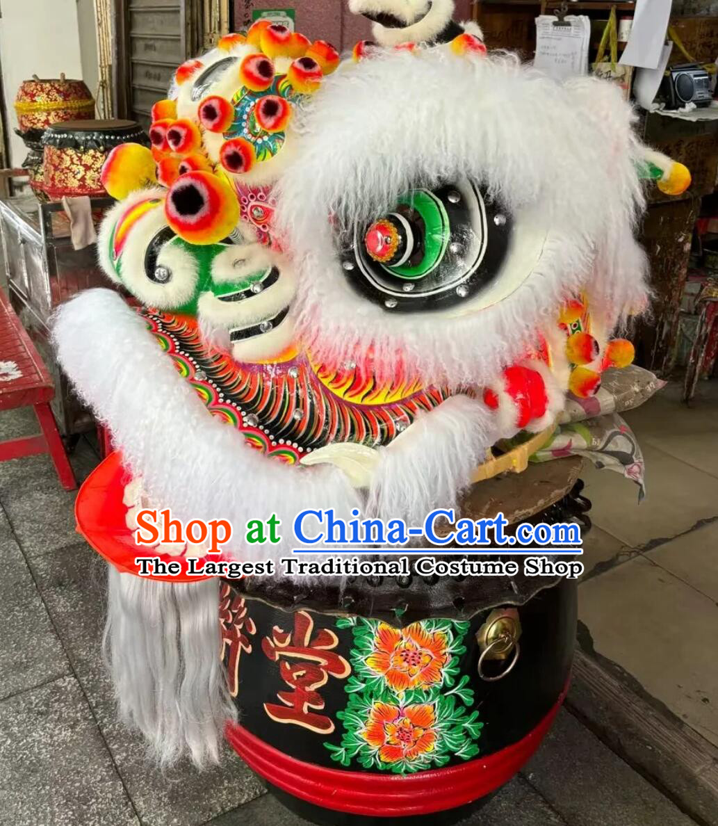 Chinese Lion Dance Equipment China Dancing Lion Online Buy Traditional Handmade Liu Bei Lion Costume Complete Set