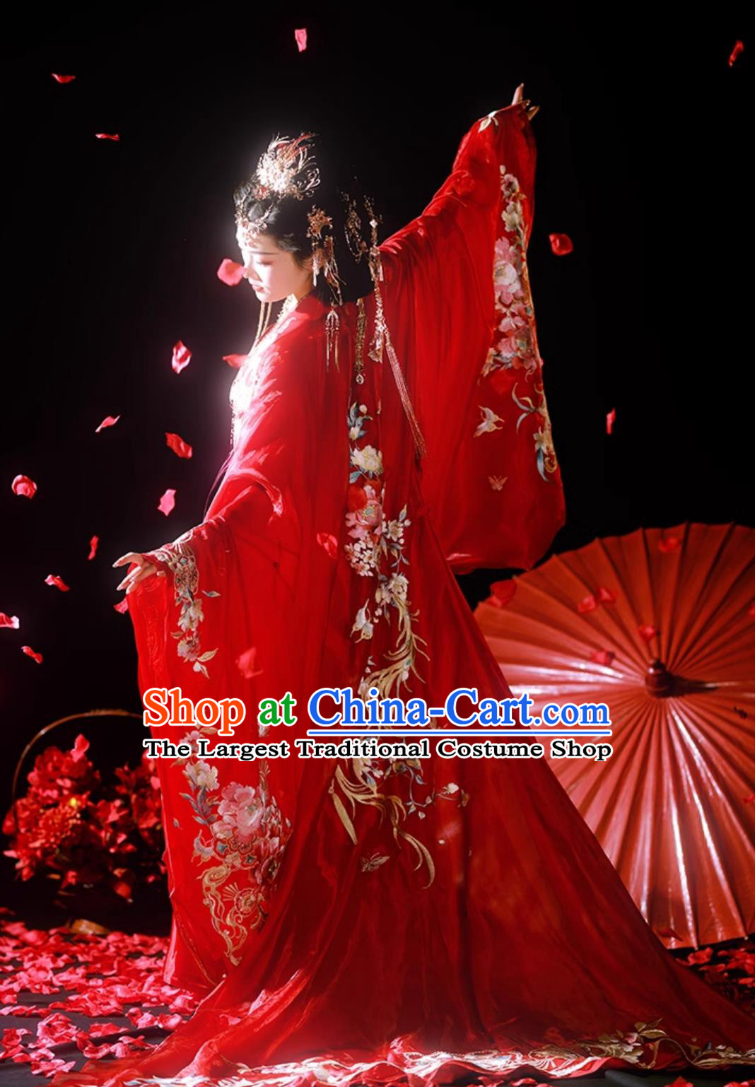 Ancient Chinese Princess Clothing Ancient Wedding Costume Online Buy Traditional Hanfu Bride Red Dresses