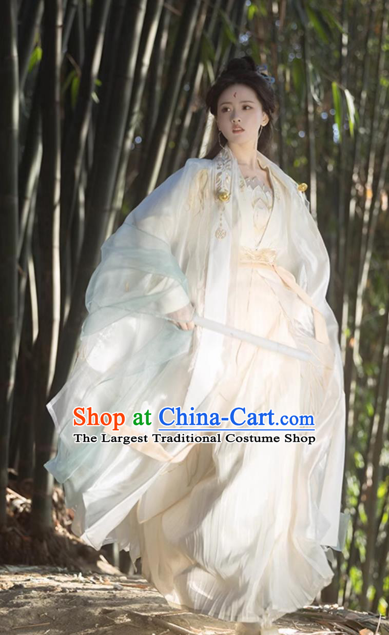Online Buy Traditional Hanfu Dresses Ancient Chinese Swordswoman Clothing Song Dynasty Princess Costumes