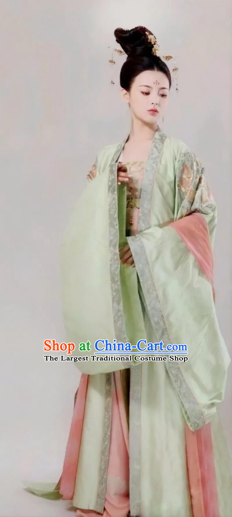 Chinese Traditional Clothing TV Series The Promise of Chang An Empress Dong Ruo Xuan Dress Ancient China Imperial Consort Hanfu
