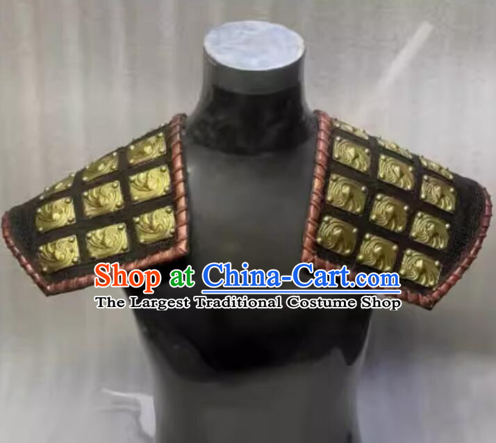 Handmade Armor Piece Shoulder Pad Top China Ancient General Shoulder Cappa