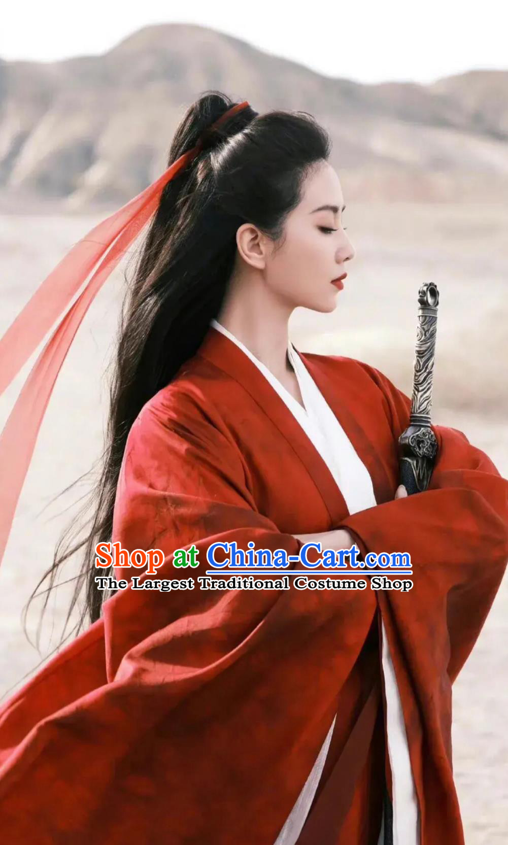 China Wuxia Drama Dress 2023 TV Series A Journey To Love Swordswoman Ren Ru Yi Costume Ancient Female Assassin Clothing