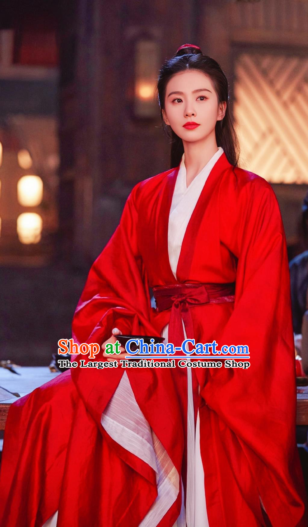 China Wuxia Drama Dress  TV Series A Journey To Love Swordswoman Ren Ru Yi Costume Ancient Female Assassin Clothing