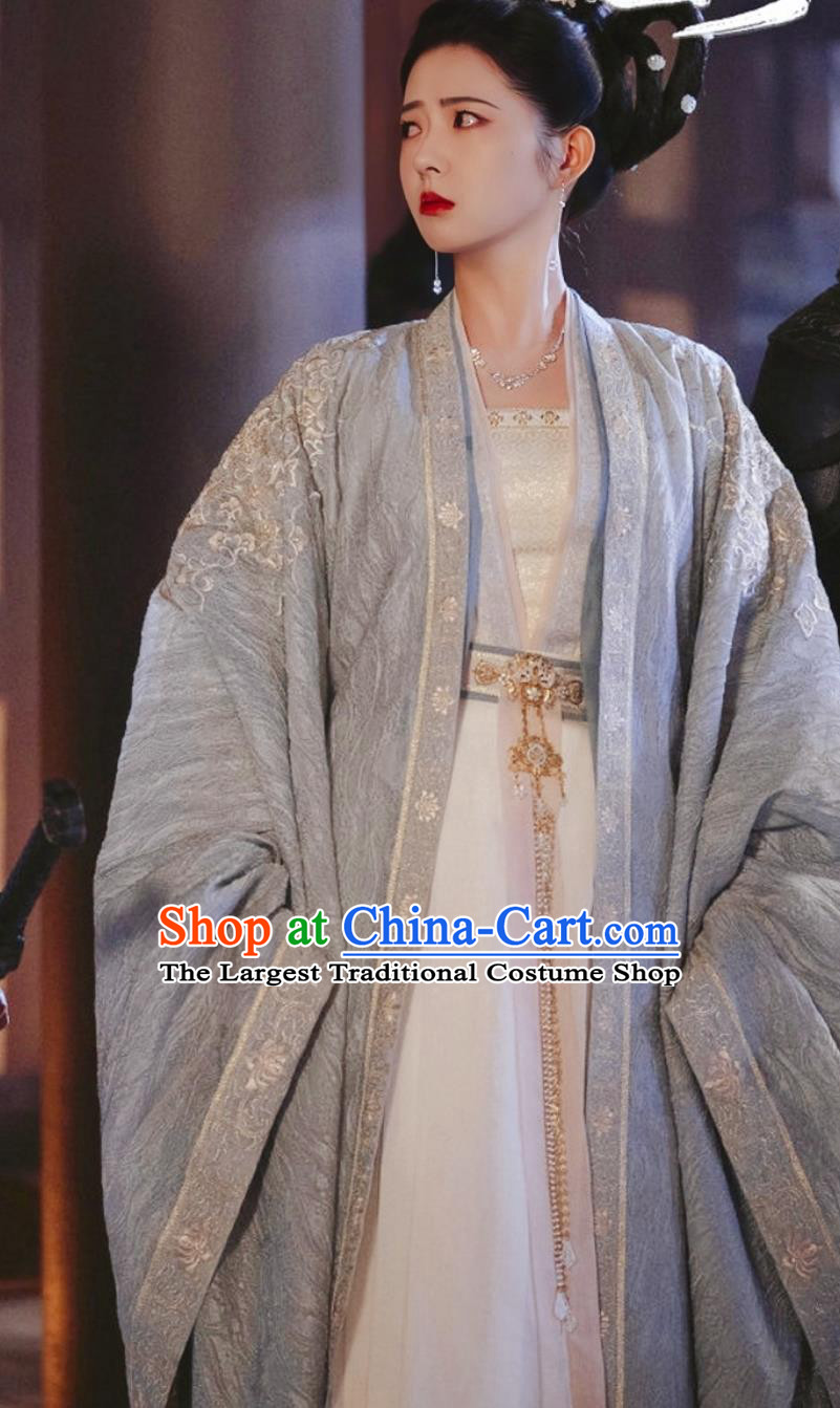 China Ancient Royal Princess Clothing 2023 TV Series A Journey To Love Ren Ru Yi Court Lady Yang Ying Dresses
