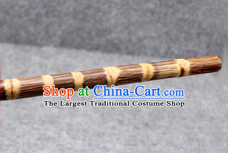Handmade Tai Chi Bamboo Staff Chinese Kung Fu Bamboo Stick Shaolin Wushu Eyebrow High Cudgel