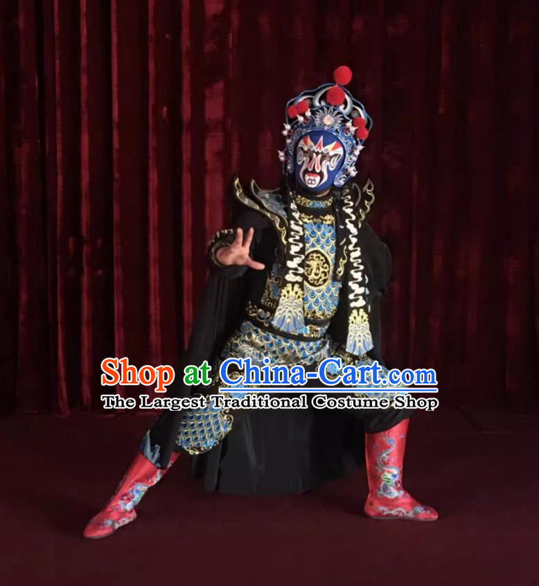 China Bian Lian Embroidery Costume Stage Magic Sichuan Opera Face Changing Clothing Complete Set