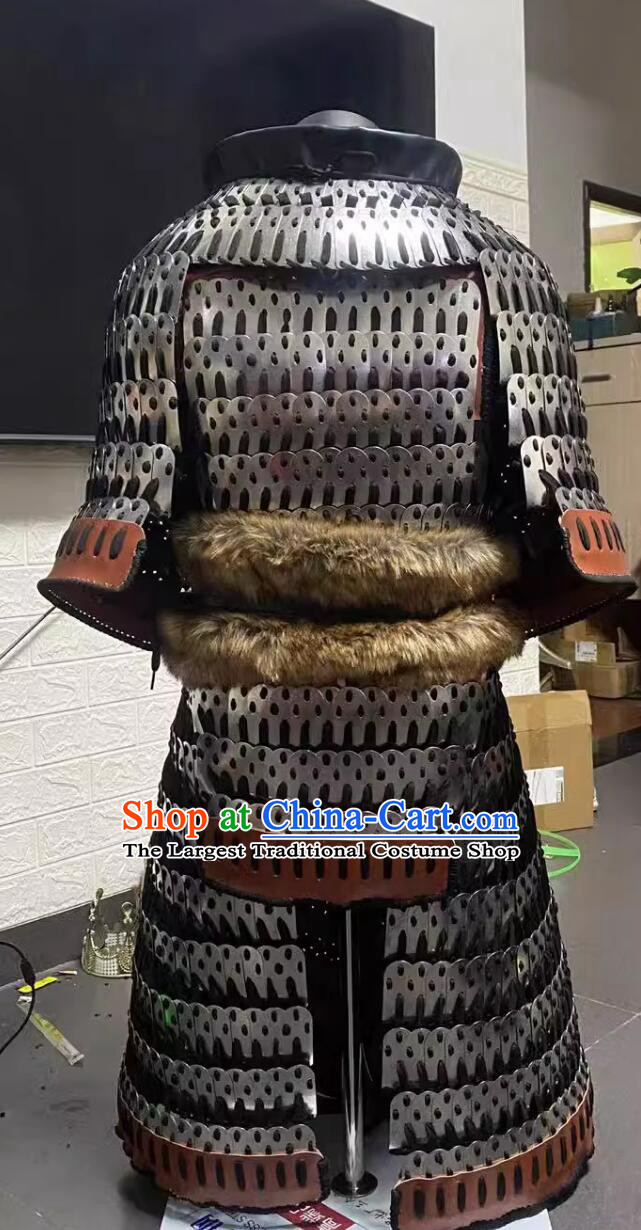 Handmade China Ming Dynasty Stainless Steel Armor Complete Set