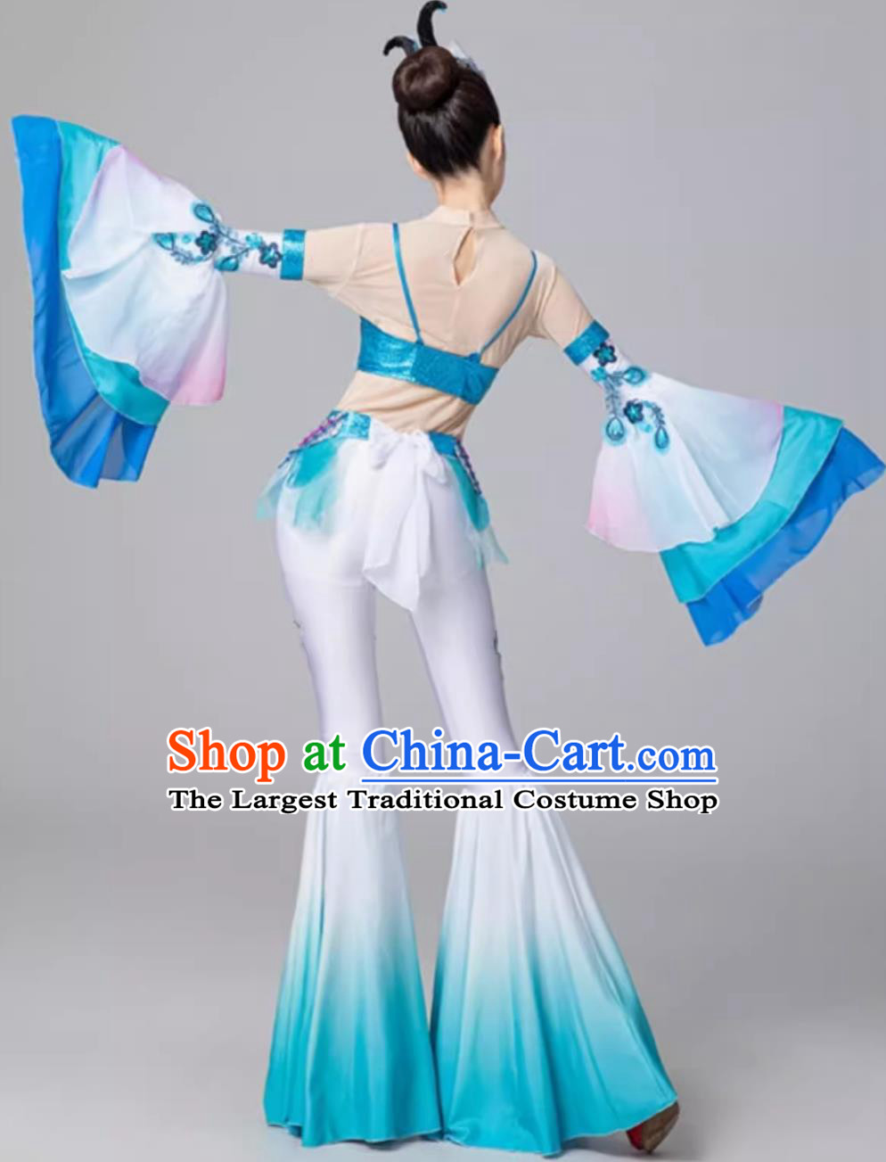 Ancient Chinese Super Immortal Classical Dance Dress Dunhuang Feitian Dance Costume Exotic Performance Clothing