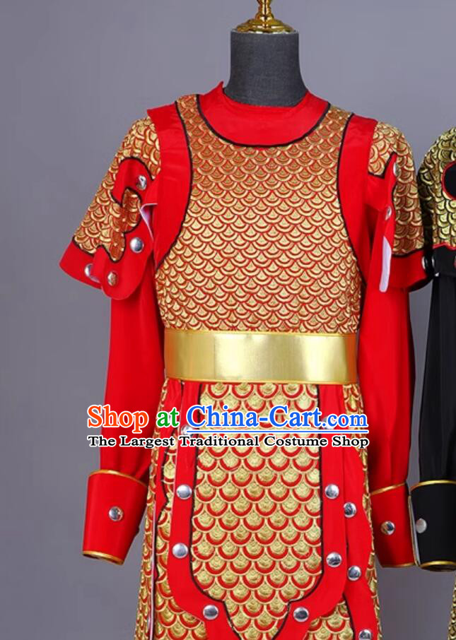 Chinese Peking Opera Wu Sheng Handsome Monkey King Embroidery Clothing Traditional Beijing Opera Sun Wukong Costume