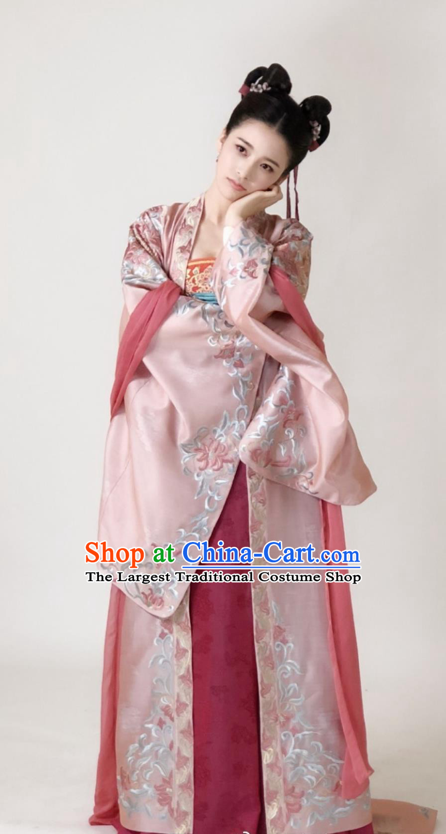 TV Series The Promise of Chang An Empress He Lan Ming Yu Dresses Ancient Chinese Court Woman Clothing China Traditional Hanfu