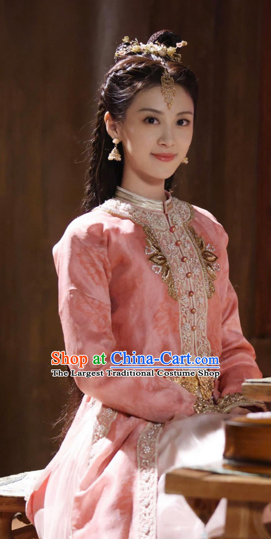 Ancient China Noble Lady Clothing Traditional Female Hanfu TV Series The Legend of An Le Princess Mo Shuang Dress