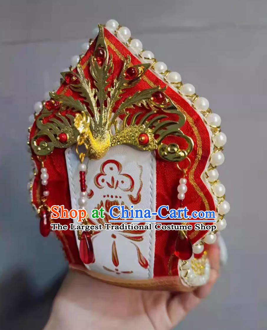 China Ming Dynasty Wedding Shoes Traditional Hanfu Show Shoes Ancient Chinese Princess Hand Painted Peony Shoes