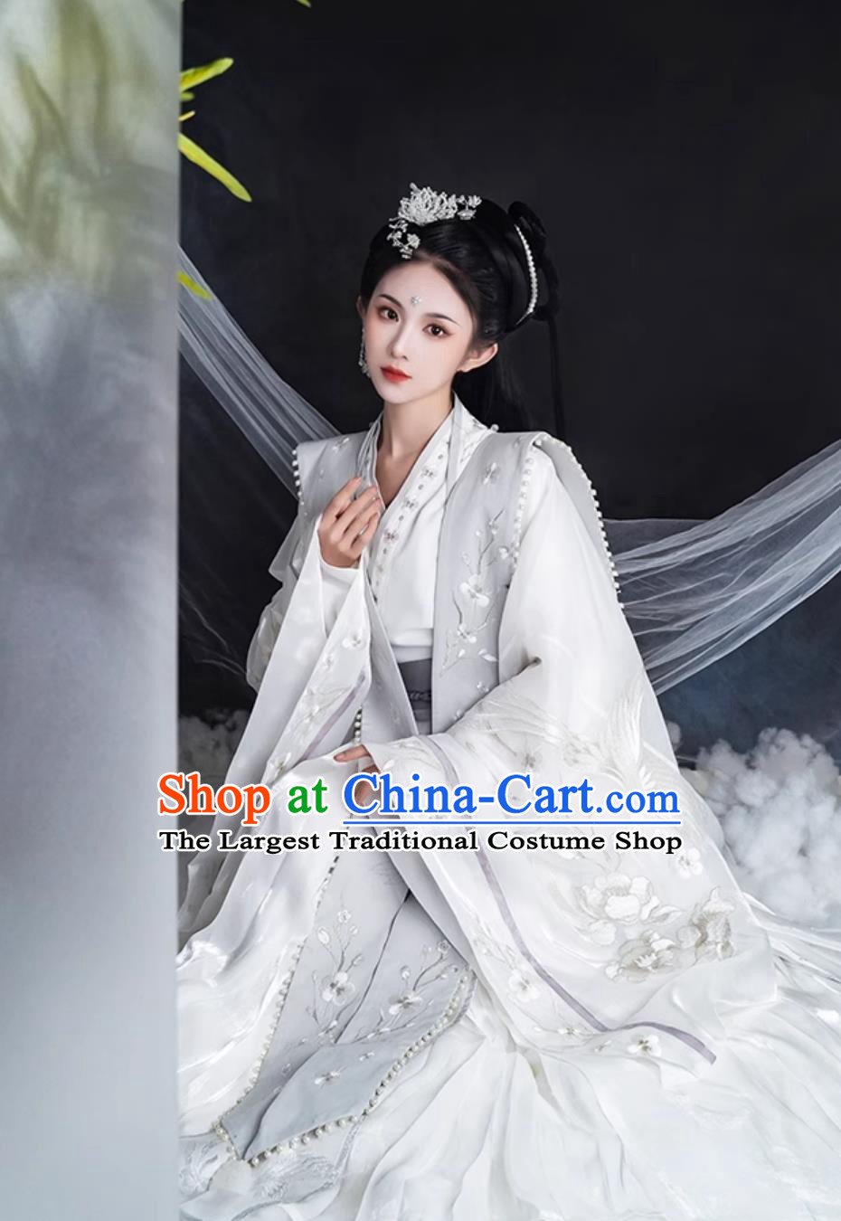 Traditional Court Woman Hanfu Chinese Song Dynasty Princess Costume Ancient China Clothing