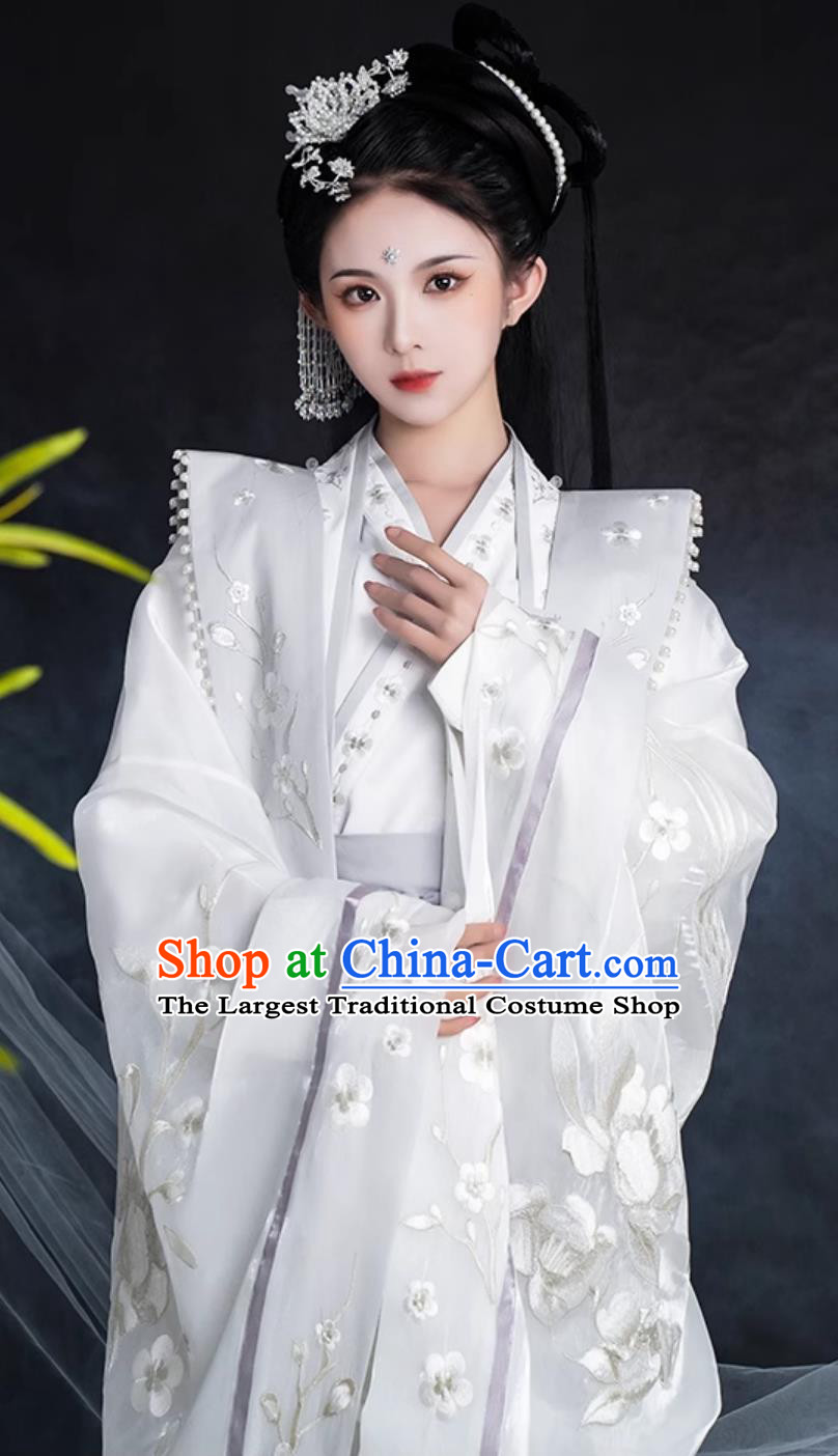 Traditional Court Woman Hanfu Chinese Song Dynasty Princess Costume Ancient China Clothing