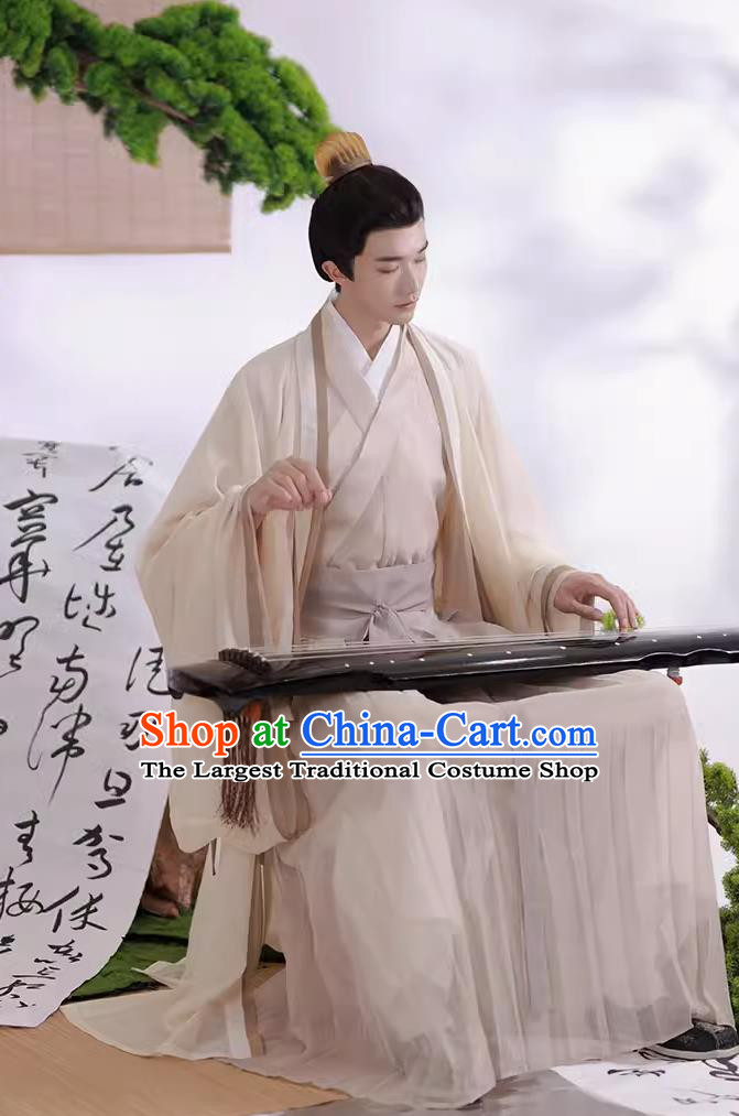 Ancient China Young Childe Clothing China Traditional Hanfu Attire Chinese Song Dynasty Scholar Costumes