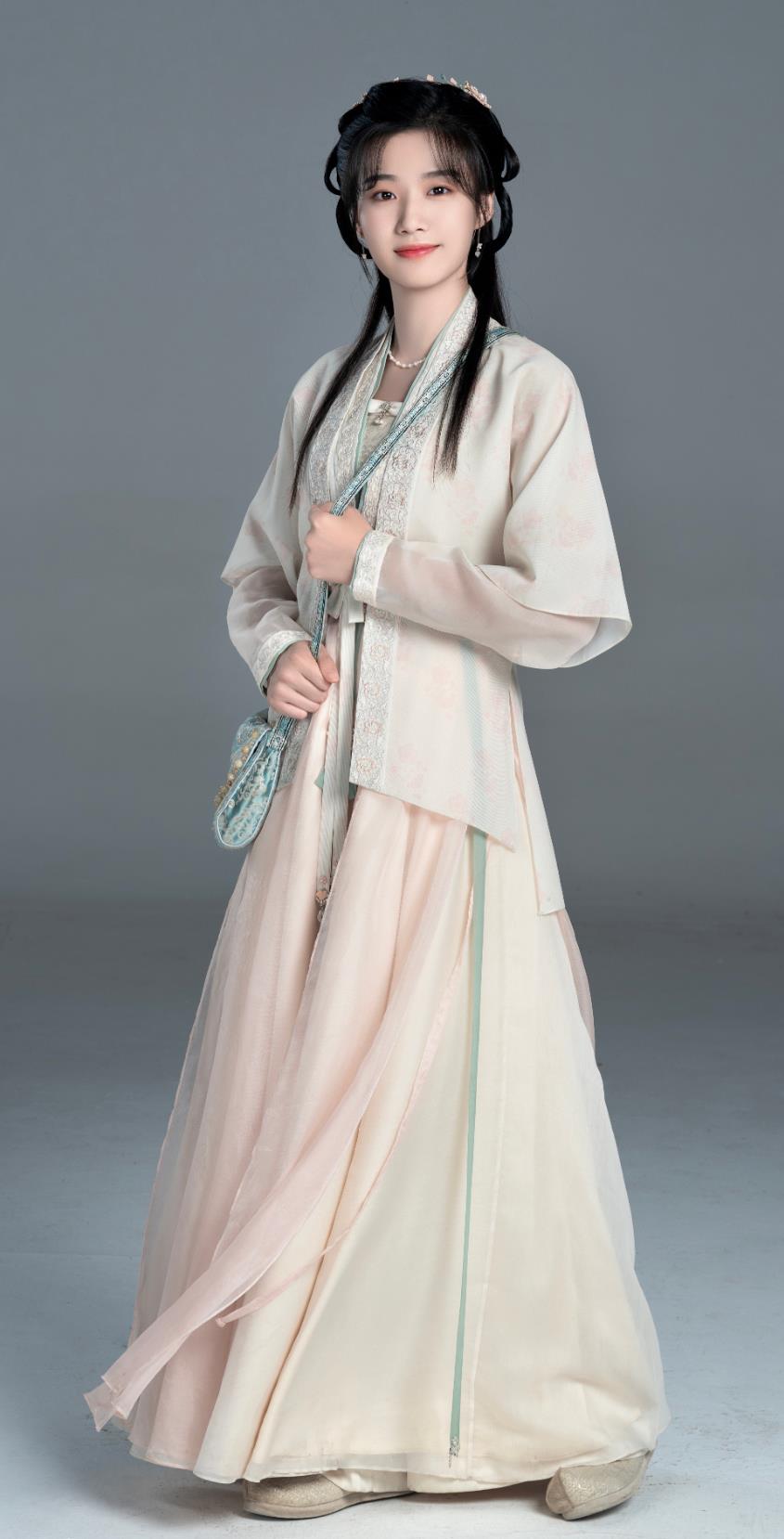 Chinese TV Series Blossoms in Adversity Infanta Shao Yao Costume Ancient China Young Lady Clothing Traditional Ming Dynasty Hanfu