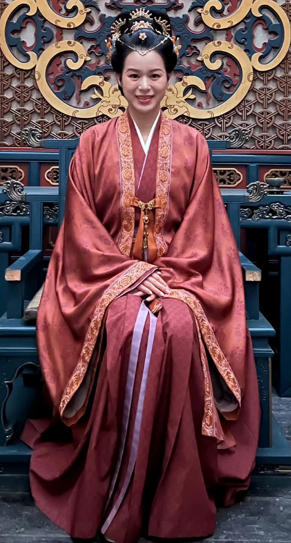 Chinese TV Series Blossoms in Adversity Noble Mistress Xia Jin E Garment Costumes Ancient China Countess Clothing Traditional Ming Dynasty Hanfu