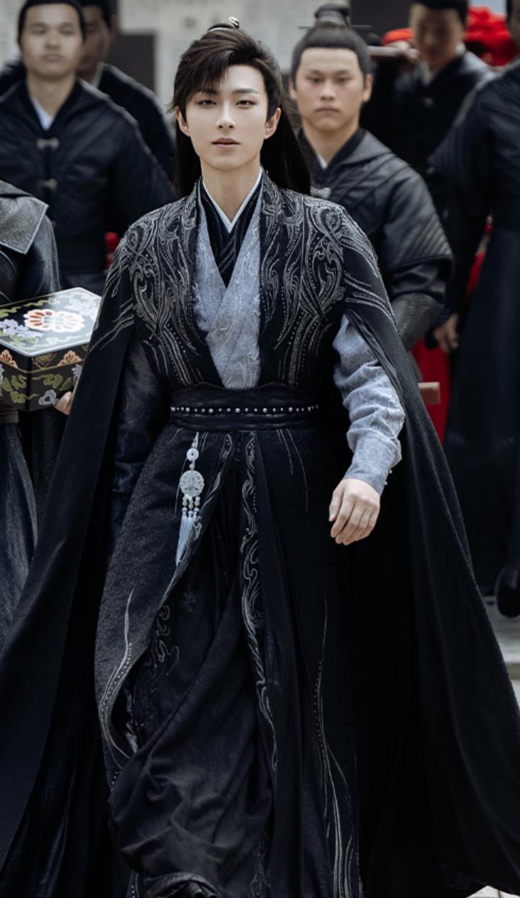 Traditional Young Hero Hanfu Chinese TV Series In Blossom Zhuo Lan Jiang Costume Ancient China Swordsman Clothing