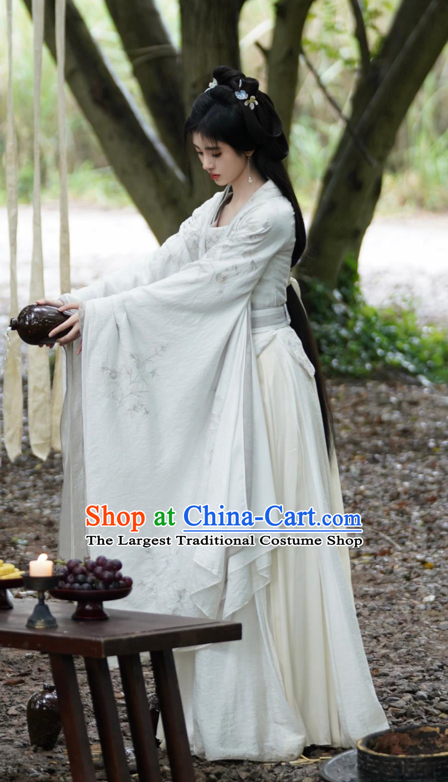 Traditional Hanfu Dress Chinese TV Series In Blossom Yang Cai Wei Costume Ancient China Noble Lady Clothing