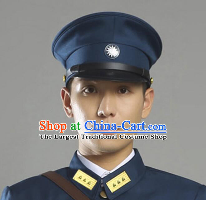 Minguo Army Cap Chinese Film TV Drama Headwear