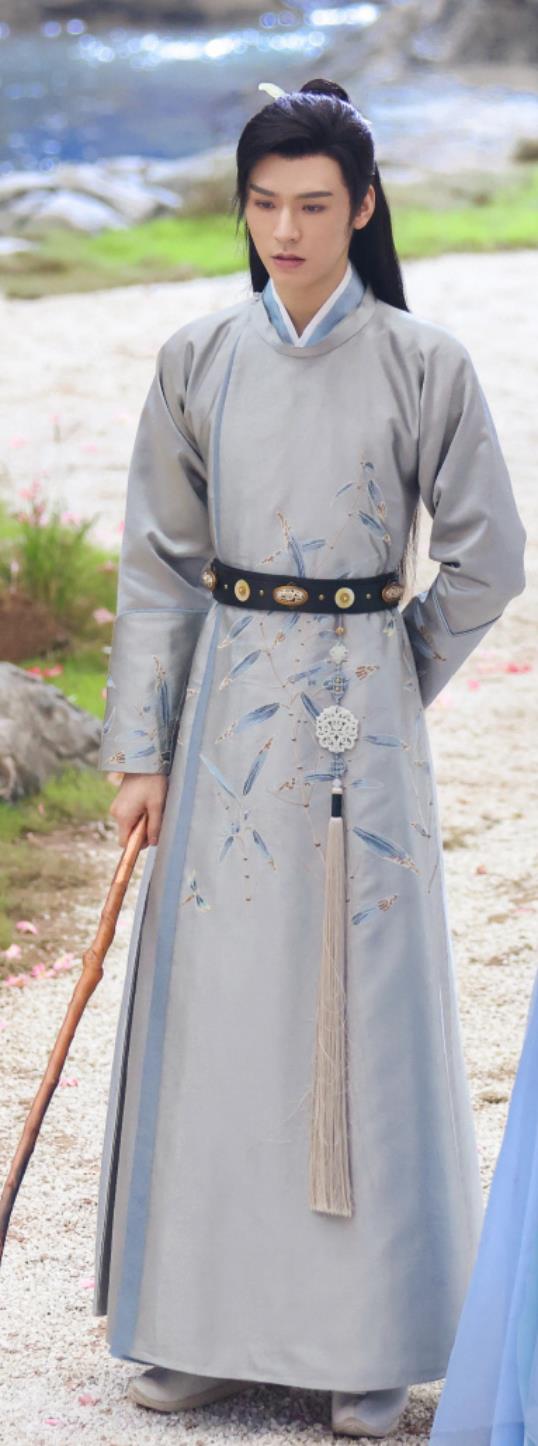 Traditional Male Hanfu TV Series The Legend of An Le Crown Prince Han Ye Costume Ancient China Tang Dynasty Childe Clothing