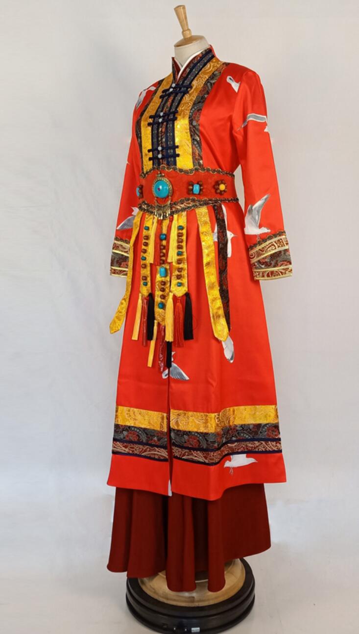 Chinese Drama Good Bye My Princess Xiao Feng Clothing Ancient Princess Costume Qu Xiaofeng Red Dress