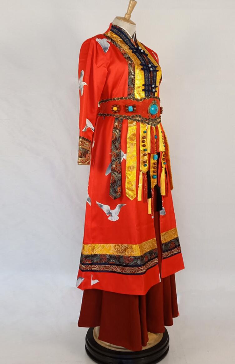 Chinese Drama Good Bye My Princess Xiao Feng Clothing Ancient Princess Costume Qu Xiaofeng Red Dress