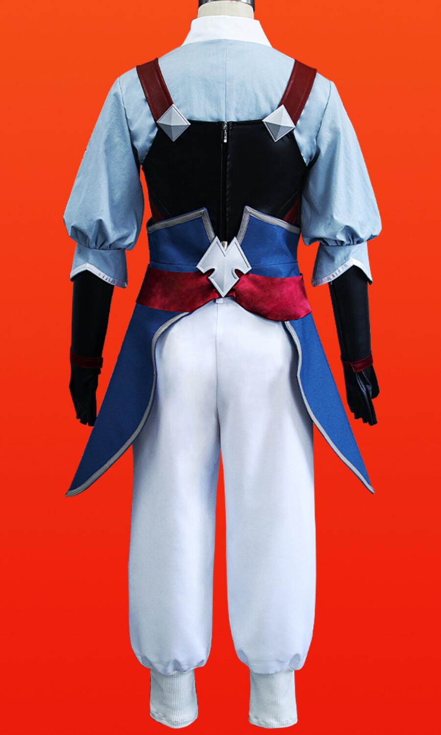 Honkai Star Rail Young Hero Jing Yuan Cosplay Costume Handmade Anime Clothing Star Dome Railway Cos Outfit