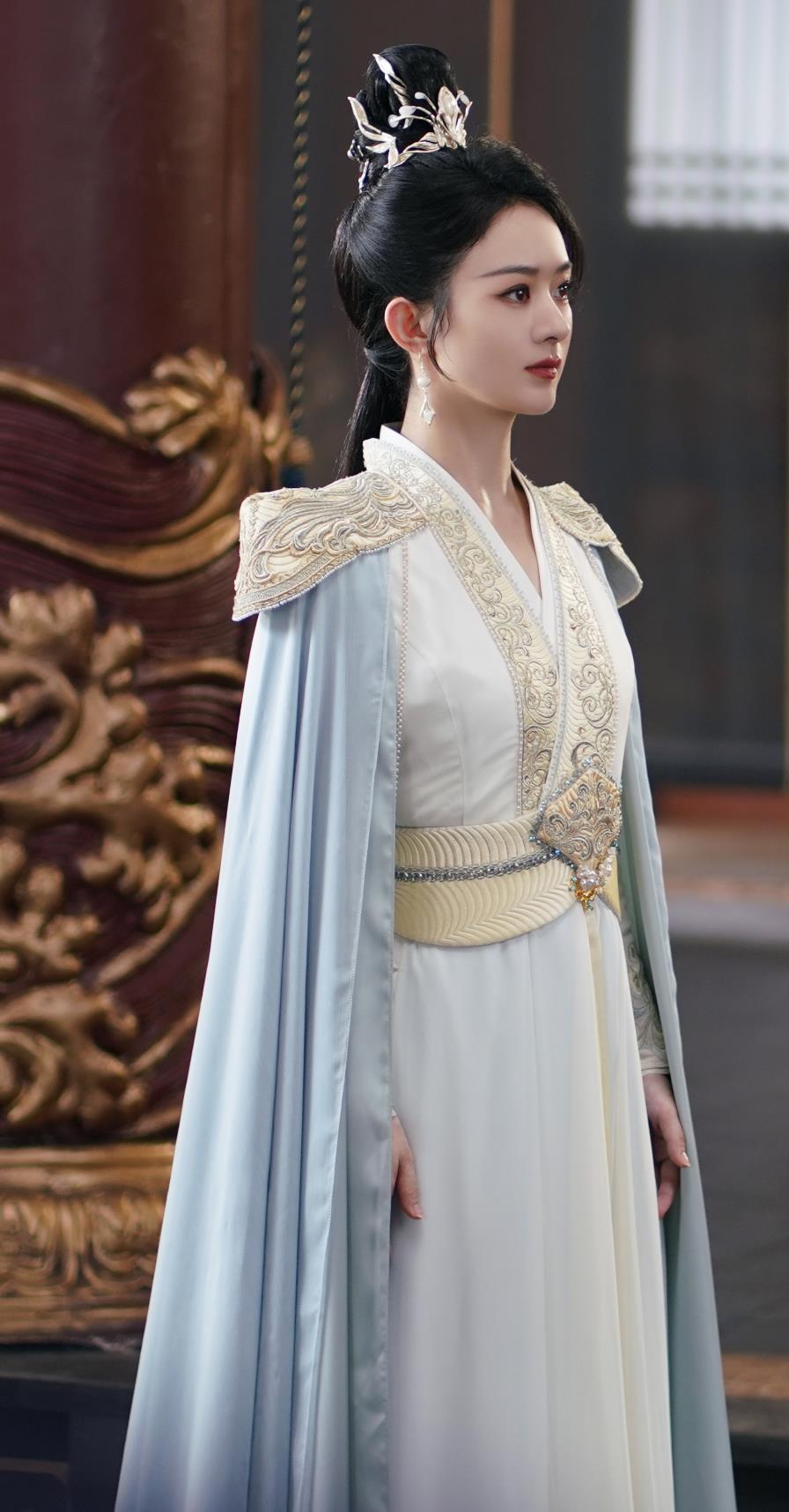 Ancient China Female General Garment Costume Chinese TV Series The Legend Of Shen Li Clothing