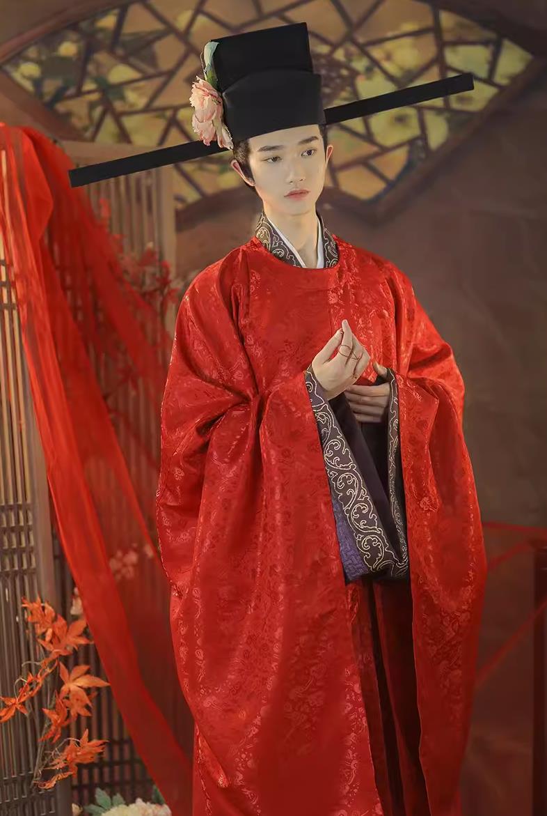 Traditional Wedding Clothing Ancient China Song Dynasty Groom Hanfu Chinese Song Dynasty Official Costume