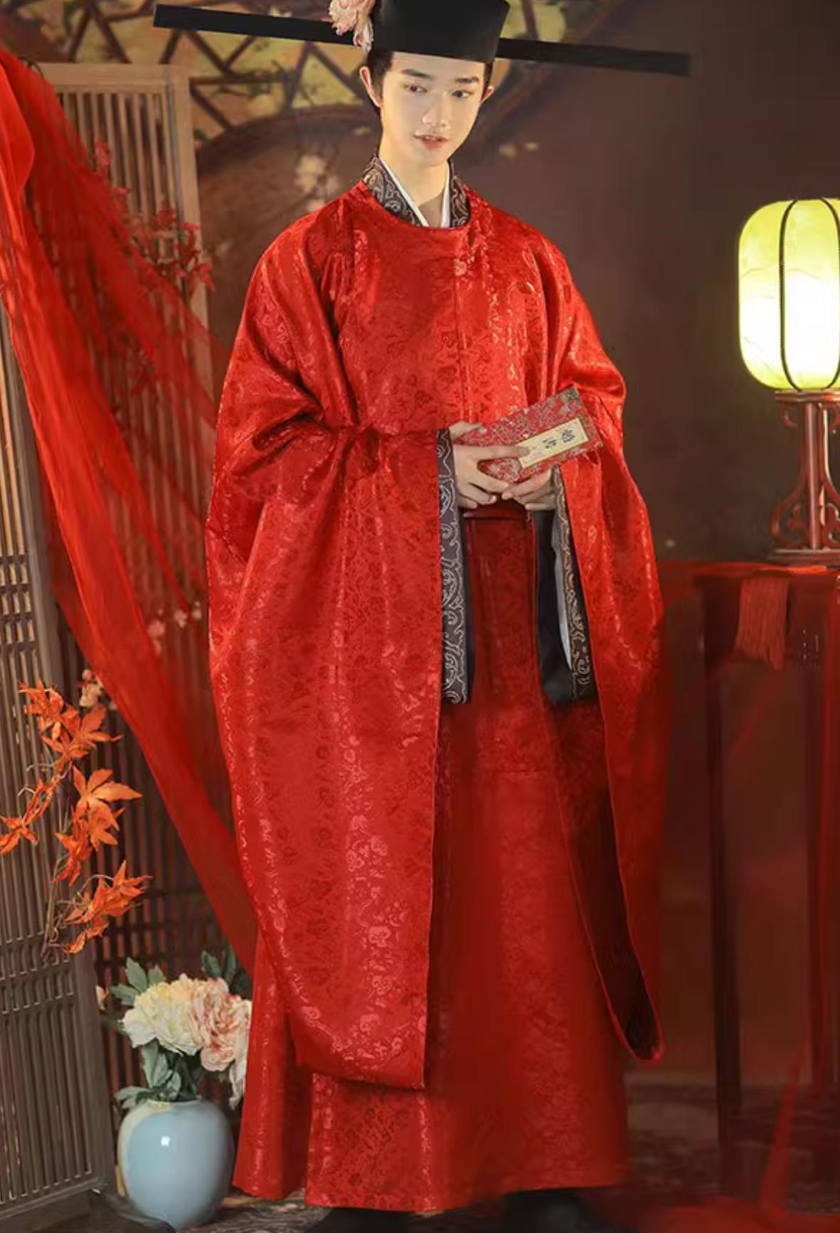 Traditional Wedding Clothing Ancient China Song Dynasty Groom Hanfu Chinese Song Dynasty Official Costume