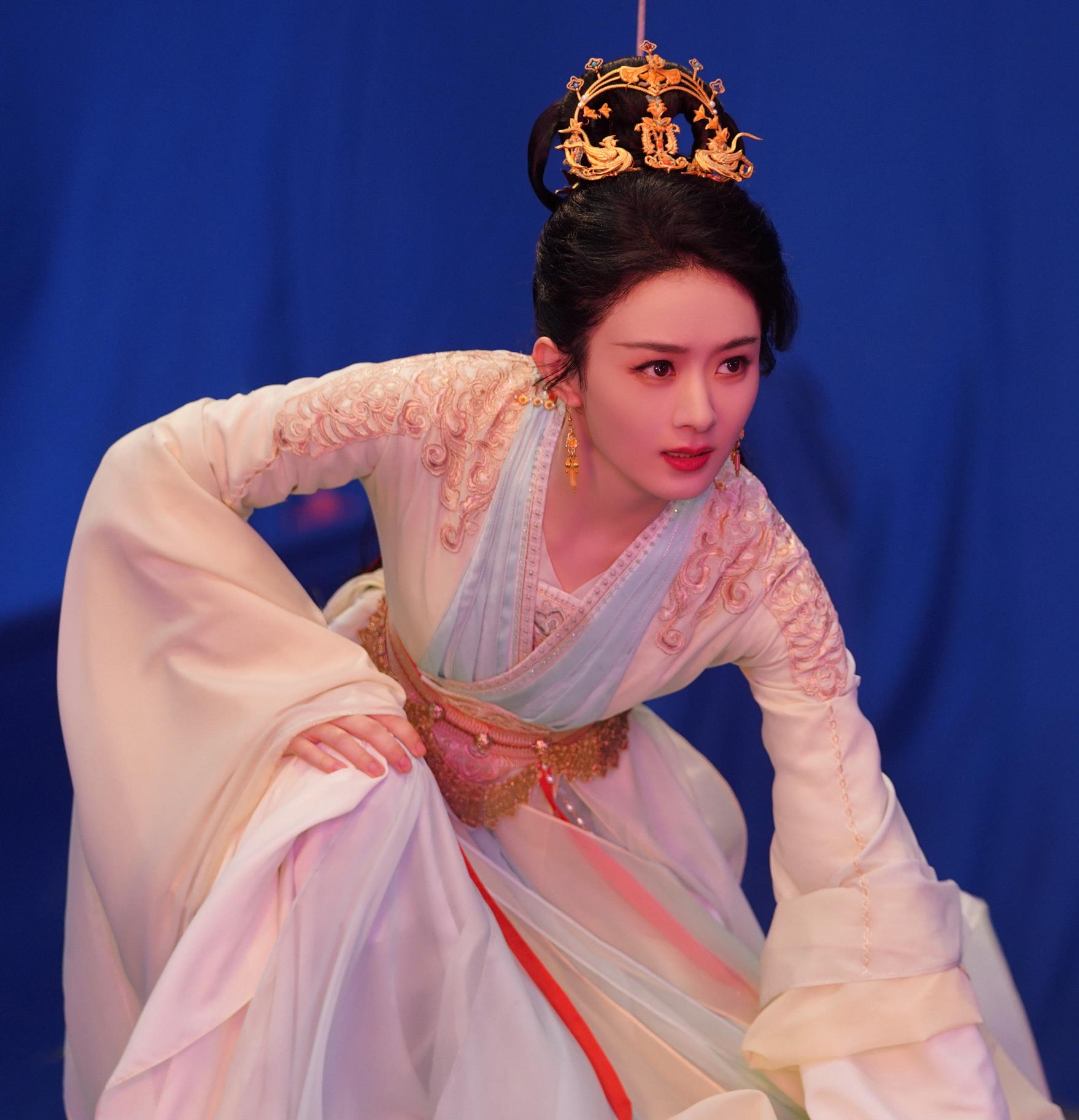 China  TV Series The Legend of Shen Ancient Goddess Clothing Chinese Hanfu Heroine Zhao Liying Costumes