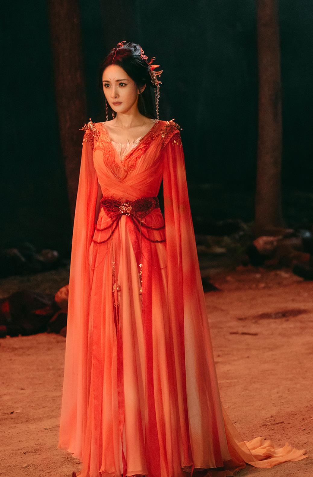 Ancient China Female Swordsman Clothing Chinese TV Series Fox Spirit Matchmaker Red Moon Pact Master Tushan Hong Hong Red Costume