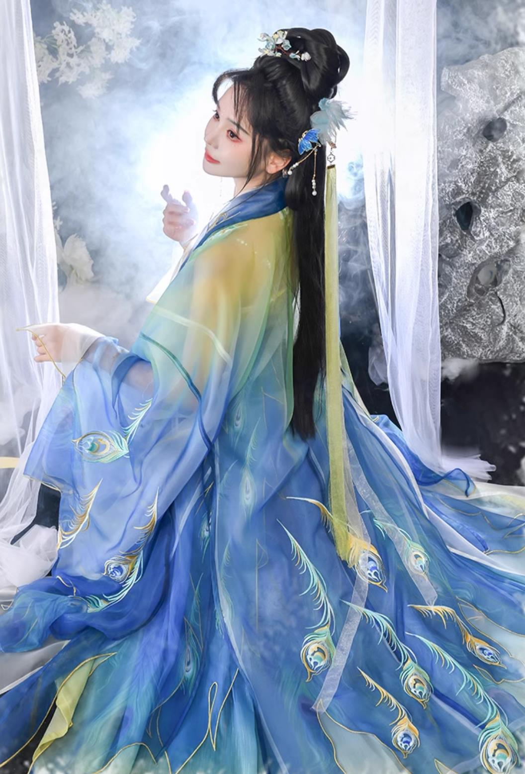 Traditional Woman Clothing Chinese Tang Dynasty Princess Hanfu Ancient China Palace Lady Costume