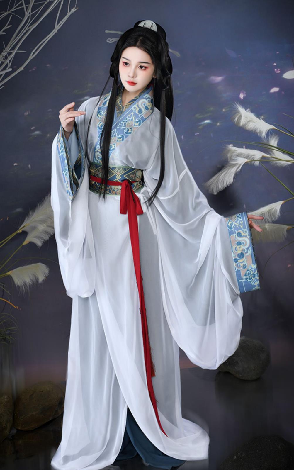 Chinese the Warring States Period Hanfu Ancient China Royal Princess Costume Traditional Woman Clothing